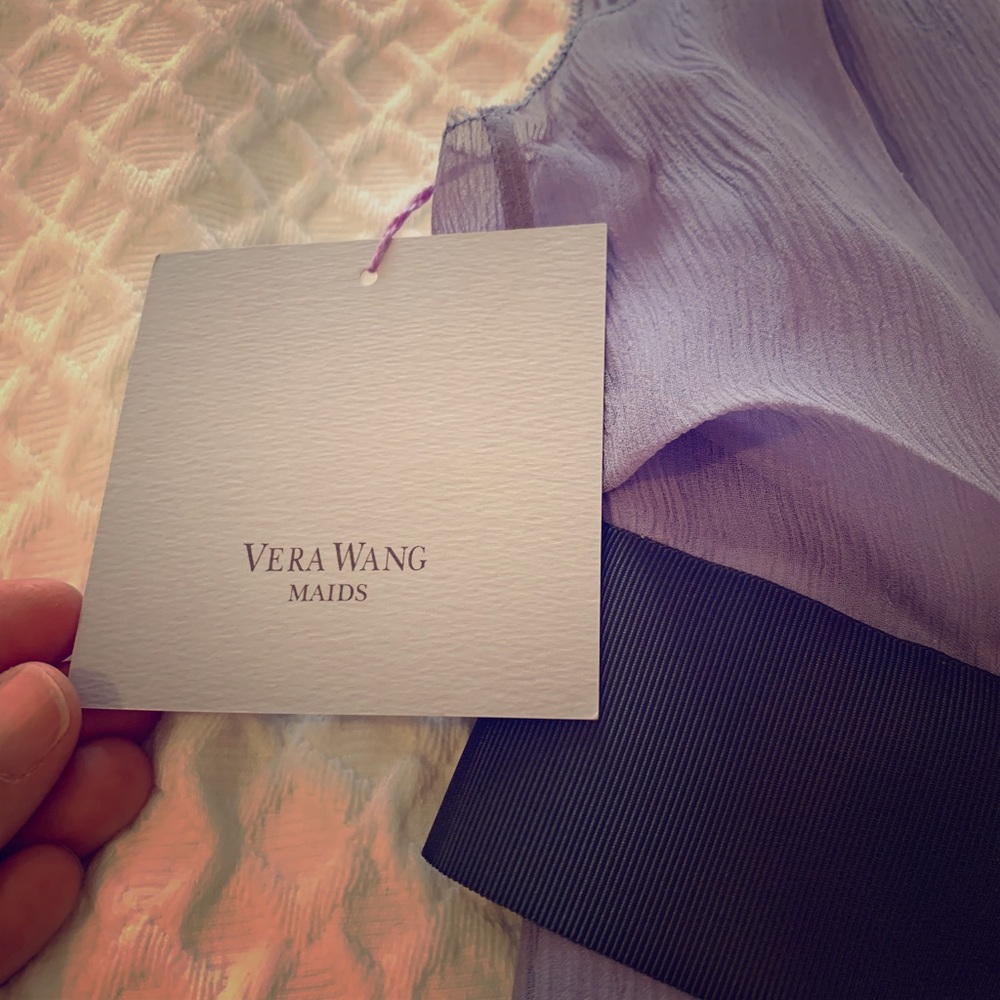 Authentic VERA WANG Dress, Lilac Chiffon